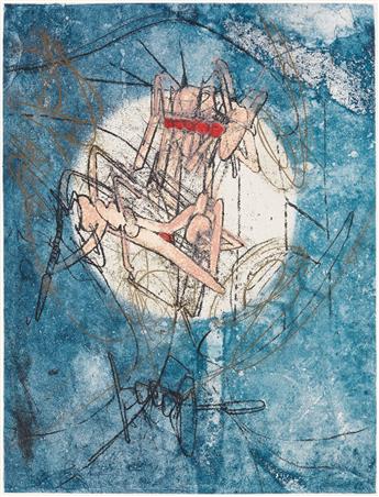 ROBERTO MATTA Les Damnations by Joyce Mansour.